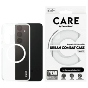 CARE by PanzerGlass Flagship QI Case for Samsung Galaxy S24+ - Transparenteng