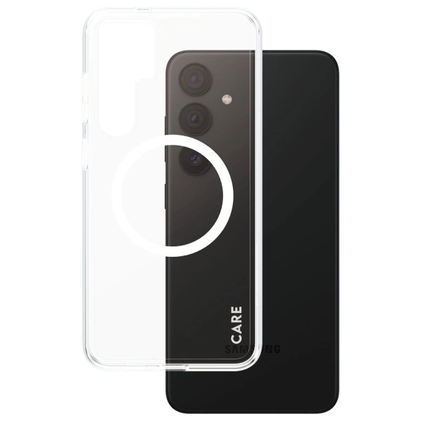CARE by PanzerGlass Flagship QI Case for Samsung Galaxy S24+ - Transparenteng