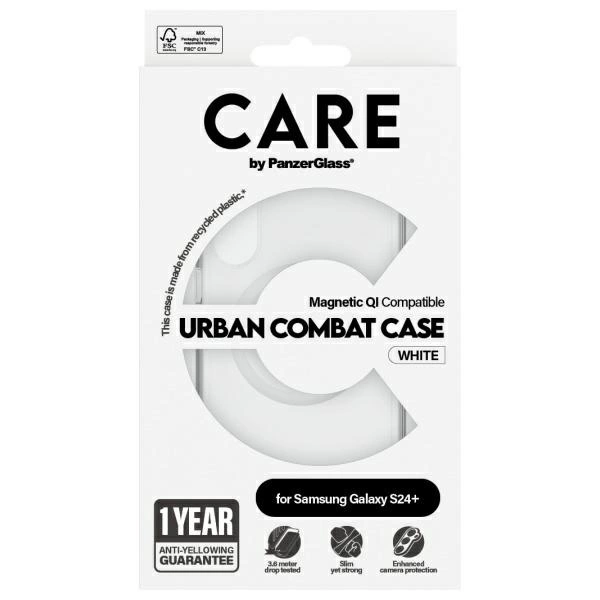 CARE by PanzerGlass Flagship QI Case for Samsung Galaxy S24+ - Transparenteng