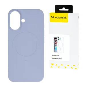 Wozinsky Silicone Case Magsafe Magnetic Case for Samsung Galaxy S25 Ultra - Purpleeng