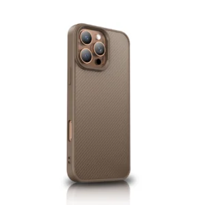 Wozinsky Carbon Fiber Case with MagSafe for Samsung Galaxy S25 Ultra - Browneng