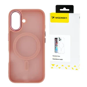 Wozinsky Fashion Case MagSafe for Samsung Galaxy S25+ - Pinkeng