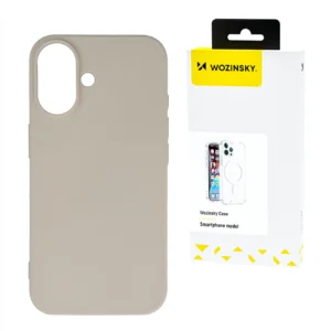 Wozinsky Silicone Case for Samsung Galaxy S25+ - Beigeeng