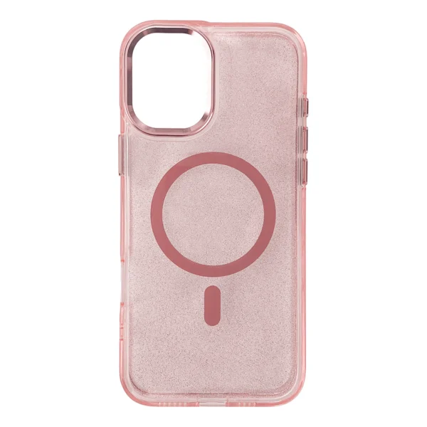 Wozinsky Glitter Case for Samsung Galaxy S25 - Pink with Glittereng