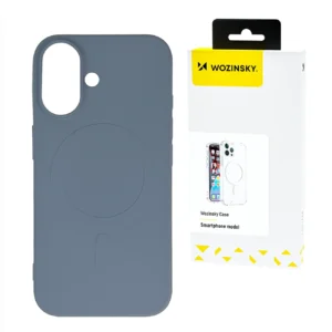 Wozinsky Silicone Case Magsafe Magnetic Case for Samsung Galaxy S25 - Grayeng