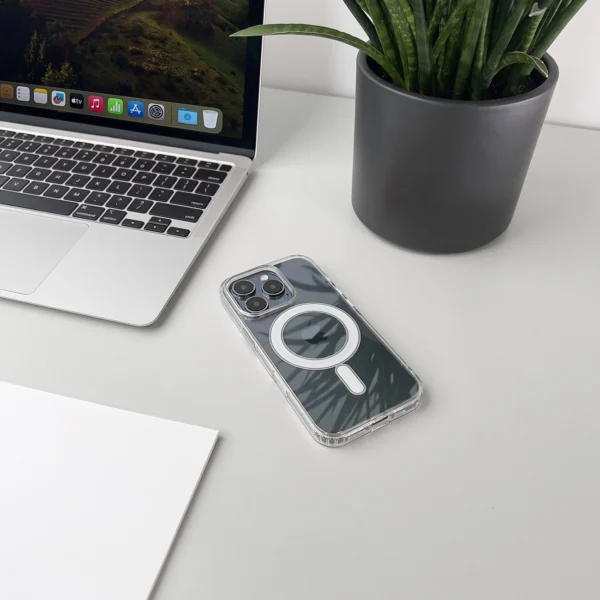Wozinsky Ultra Clear MagSafe Case for Samsung Galaxy S25 - Cleareng