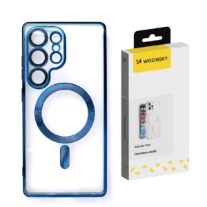 Wozinsky Electroplated Case with Magsafe for Samsung Galaxy S25 - Blueeng