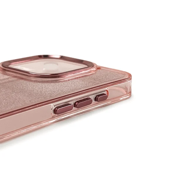 Wozinsky Glitter Case for Samsung Galaxy S24 FE - Pink with Glittereng
