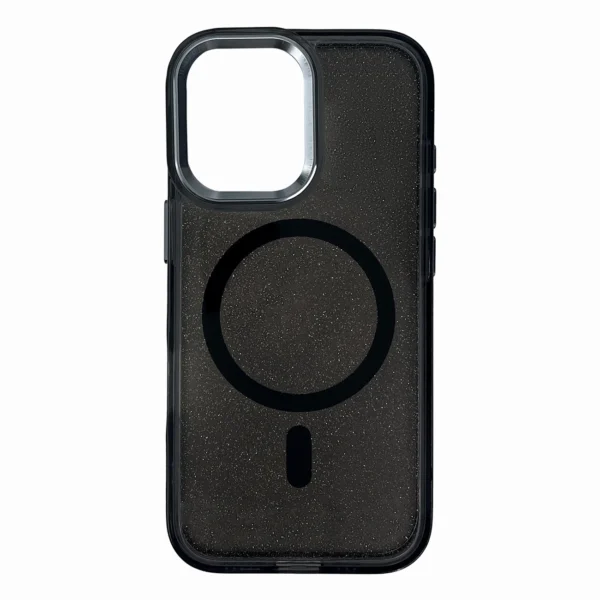 Wozinsky Glitter Case with Mag Safe for Samsung Galaxy S24 FE - Black with Glittereng