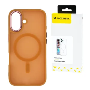 Wozinsky Fashion Case with MagSafe for Samsung Galaxy S24 FE - Orangeeng