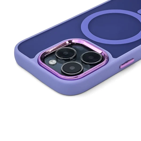 Wozinsky Fashion Case with MagSafe for Samsung Galaxy S24 FE - Purpleeng