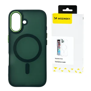 Wozinsky Fashion Case with MagSafe for Samsung Galaxy S24 FE - Greeneng