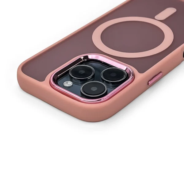 Wozinsky Fashion Case with MagSafe for Samsung Galaxy S24 FE - Pinkeng