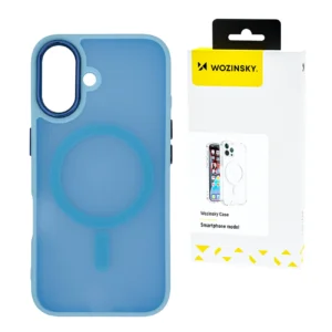 Wozinsky Fashion Case with MagSafe for Samsung Galaxy S24 FE - Blueeng