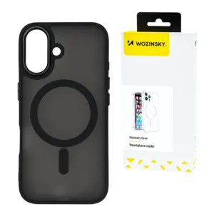 Wozinsky Fashion Case with MagSafe for Samsung Galaxy S24 FE - Blackeng