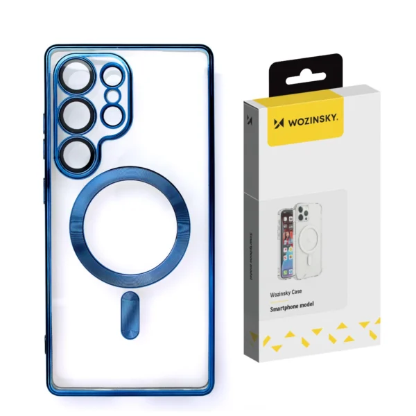 Wozinsky Electroplated Magsafe Case for Samsung Galaxy S24 FE - Blueeng