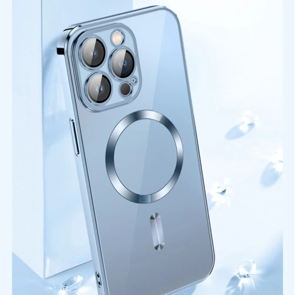 Wozinsky Electroplated Magsafe Case for Samsung Galaxy S24 FE - Blueeng