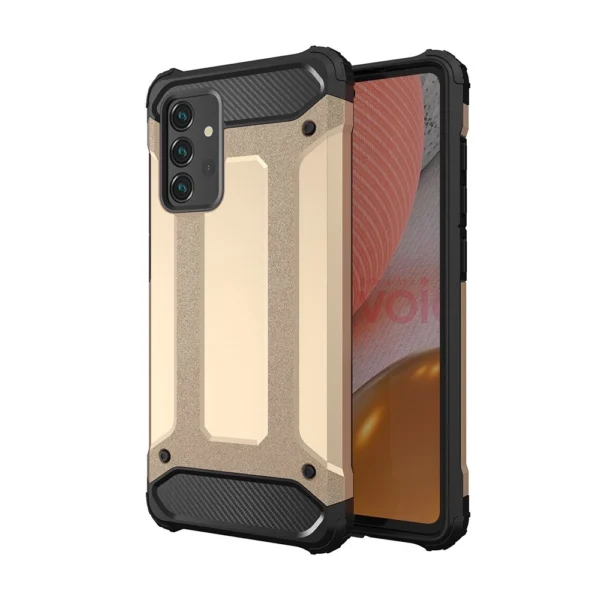 Hybrid Armor Case for Samsung Galaxy A56 - Goldeng