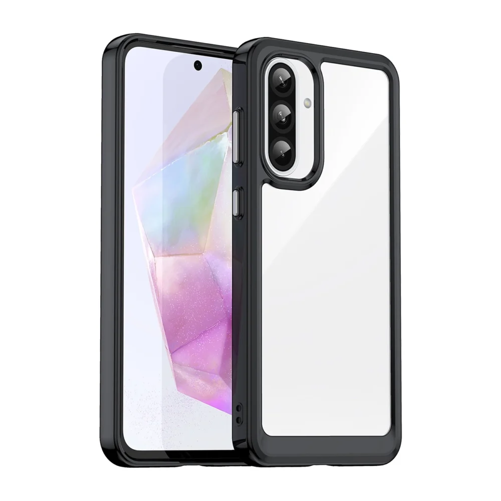 Outer Space Case for Samsung Galaxy A56 Cover with Flexible Frame - Blackeng