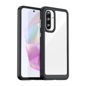 Outer Space Case for Samsung Galaxy A56 Cover with Flexible Frame - Blackeng