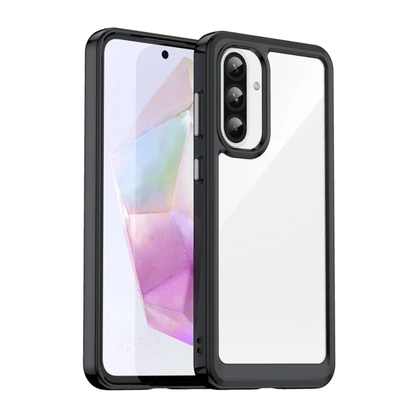 Outer Space Case for Samsung Galaxy A56 Cover with Flexible Frame - Blackeng