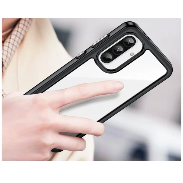 Outer Space Case for Samsung Galaxy A56 Cover with Flexible Frame - Blackeng