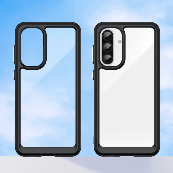 Outer Space Case for Samsung Galaxy A56 Cover with Flexible Frame - Blackeng