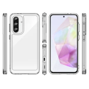 Outer Space Case for Samsung Galaxy A56 Cover with Flexible Frame - Transparenteng