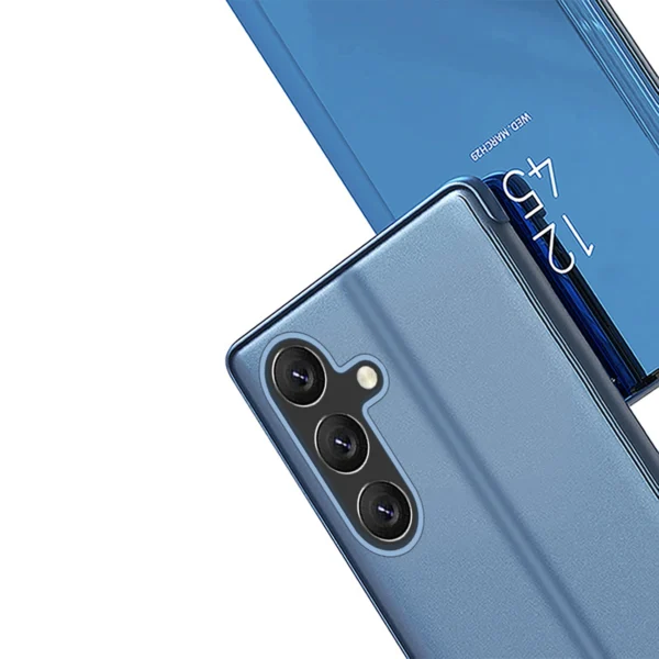 Clear View Case for Samsung Galaxy A26 Cover with Flip - Blueeng