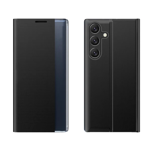New Sleep Case Flip Cover with Stand Function for Samsung Galaxy A26 - Blackeng