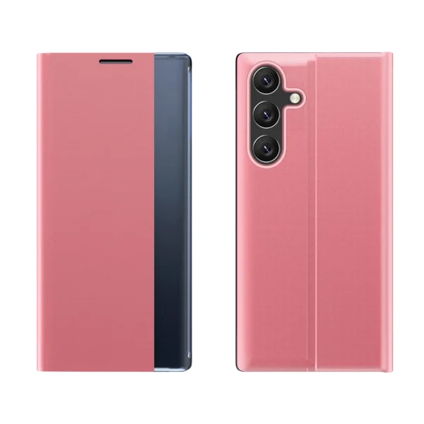 New Sleep Case Flip Cover with Stand Function for Samsung Galaxy A26 - Pinkeng
