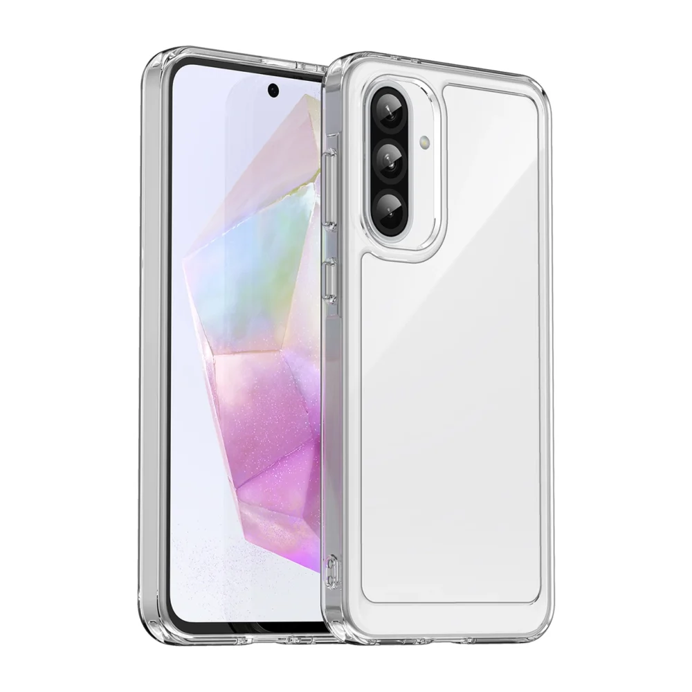 Outer Space Case for Samsung Galaxy A26 Cover with Flexible Frame - Transparenteng