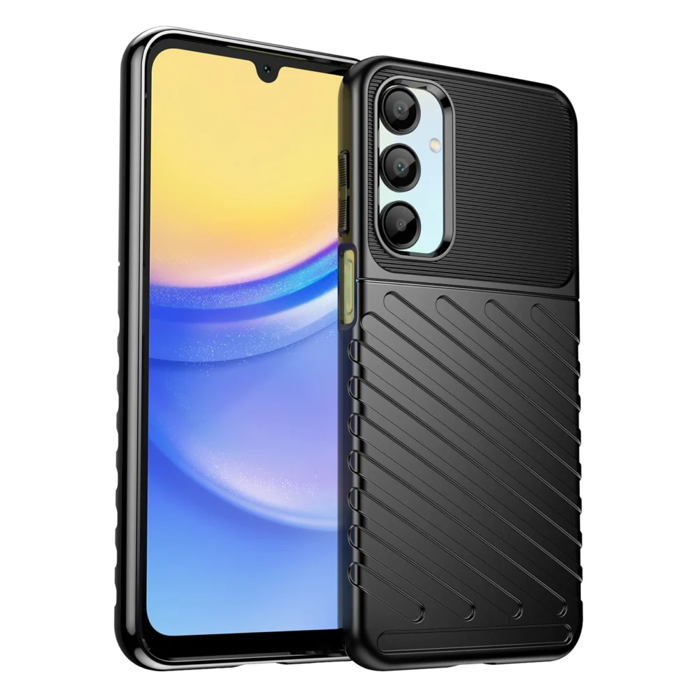 Thunder Case for Samsung Galaxy A26 Silicone Armored Cover - Blackeng
