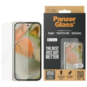 PanzerGlass Screen Protector Ultra-Wide Fit Tempered Glass for Google Pixel 9 Pro Foldeng