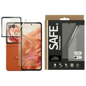 Szkło hartowane SAFE by PanzerGlass Screen Protection Ultra-Wide Fit na Motorola Razr 50pol