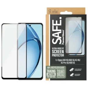 Szkło hartowane SAFE by PanzerGlass Screen Protection Ultra-Wide Fit na Oppo A60 4G / A60 5G  / A3 4G / A3 Pro 5G / A80 5Gpol