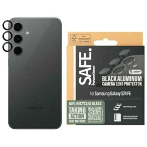 SAFE by PanzerGlass Camera Glass for Samsung Galaxy S24 FE - Blackeng