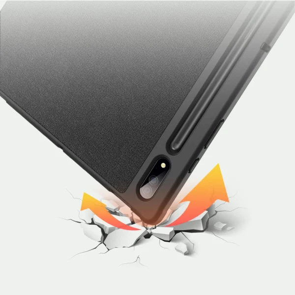 Dux Ducis Domo foldable cover for tablet with Smart Sleep function Samsung Galaxy Tab S8/S9 Ultra stand blackeng