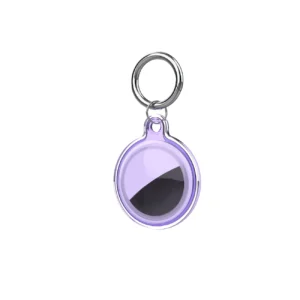 Apple AirTag Case Waterproof - Purpleeng