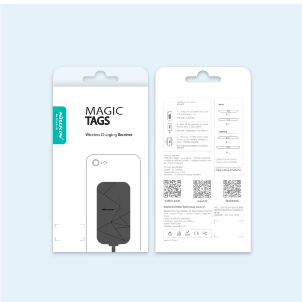 Nillkin Magic Tag USB-C Qi Induction Pad - Blackeng