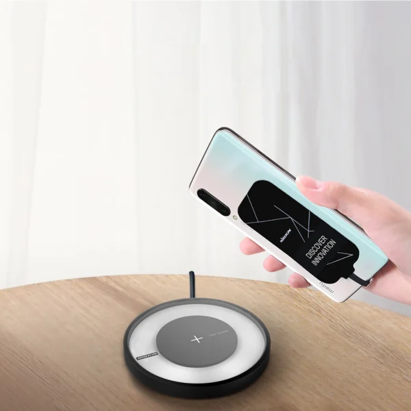 Nillkin Magic Tag USB-C Qi Induction Pad - Blackeng
