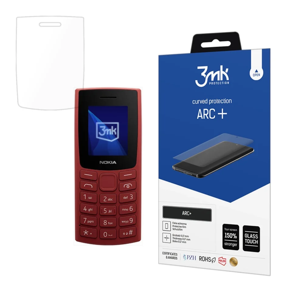 Protective film 3mk ARC+ for Nokia 105 4G (2023)eng