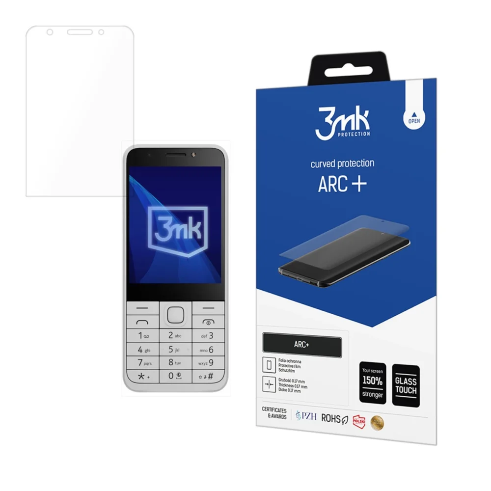 Protective film 3mk ARC+ for Nokia 230 DualSim 2024eng