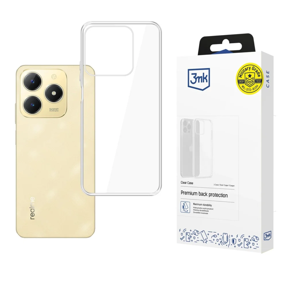 3mk Clear Case for Realme C61 - Transparenteng