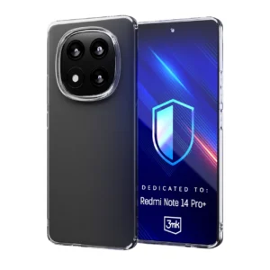 3mk Clear Case for Xiaomi Redmi Note 14 Pro+ - transparenteng