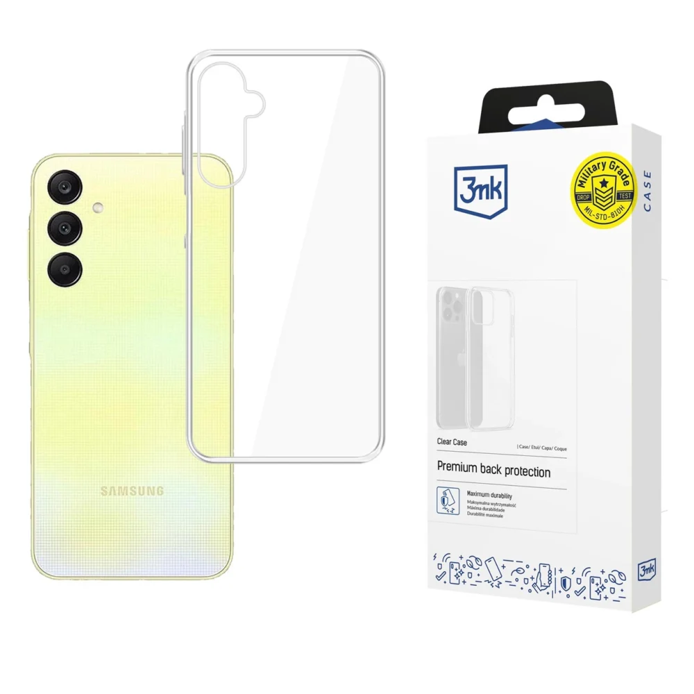 3mk Clear Case for Samsung Galaxy A26 5G - transparenteng