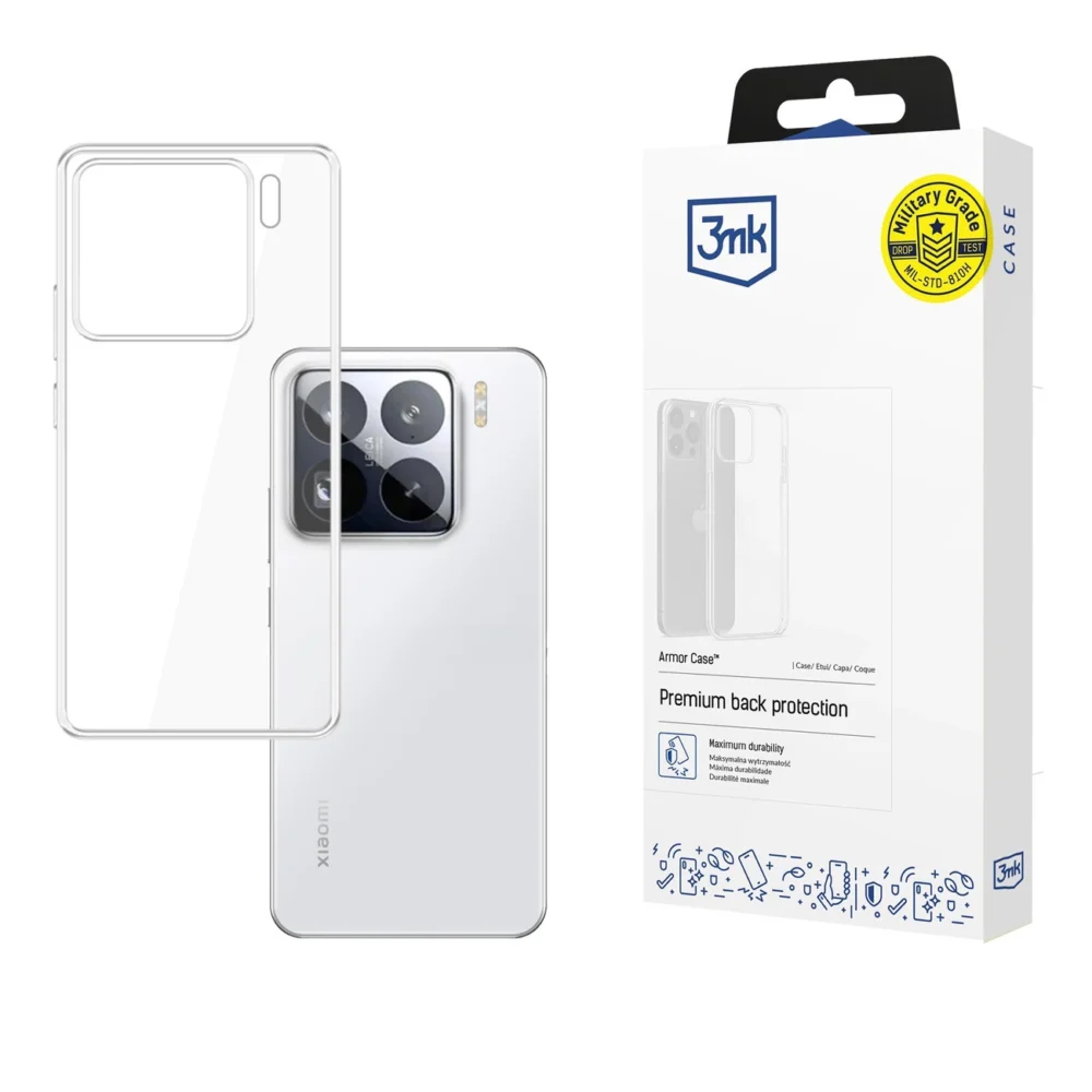 3mk Clear Case for Xiaomi 15 Pro - transparenteng