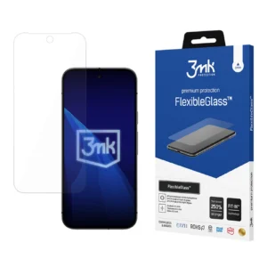 Hybrid glass 3mk FlexibleGlass™ on Google pixel 9Aeng