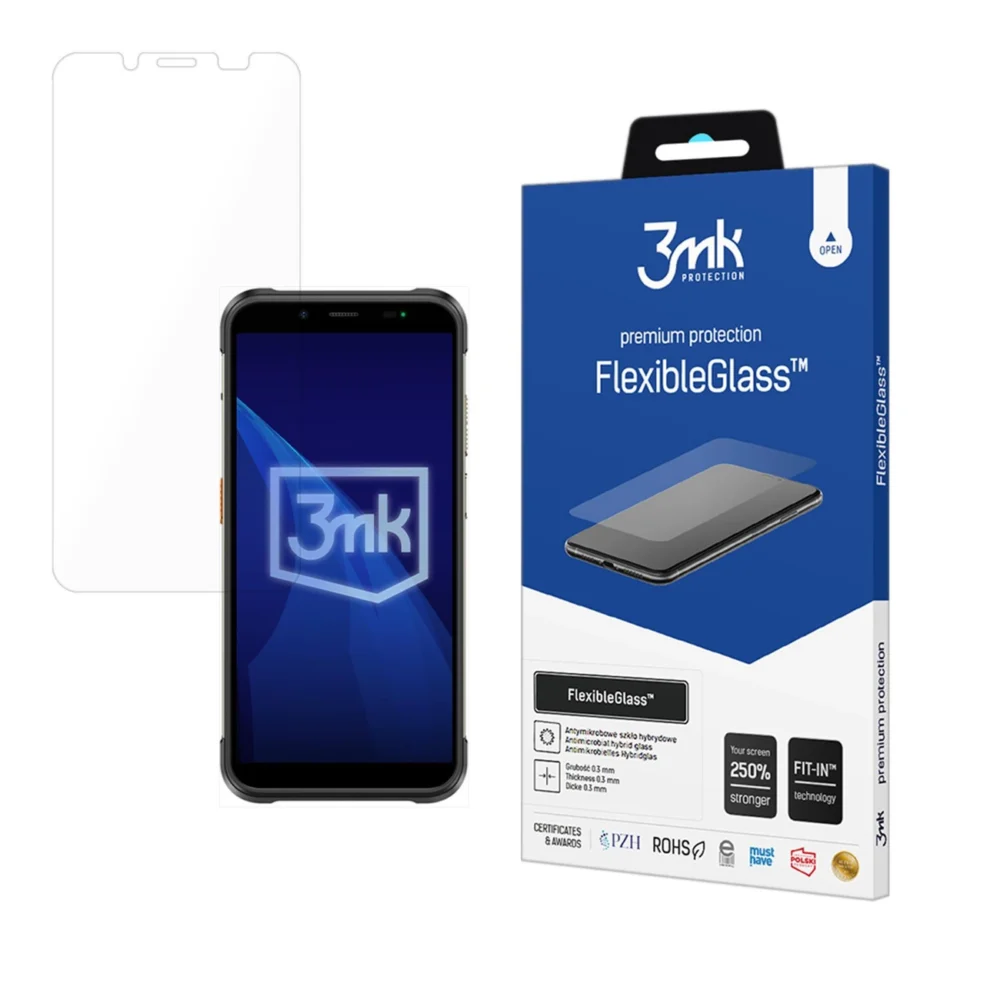 3mk FlexibleGlass™ Hybrid Glass for Ulefone Power Armor 16 Pro / 16Seng