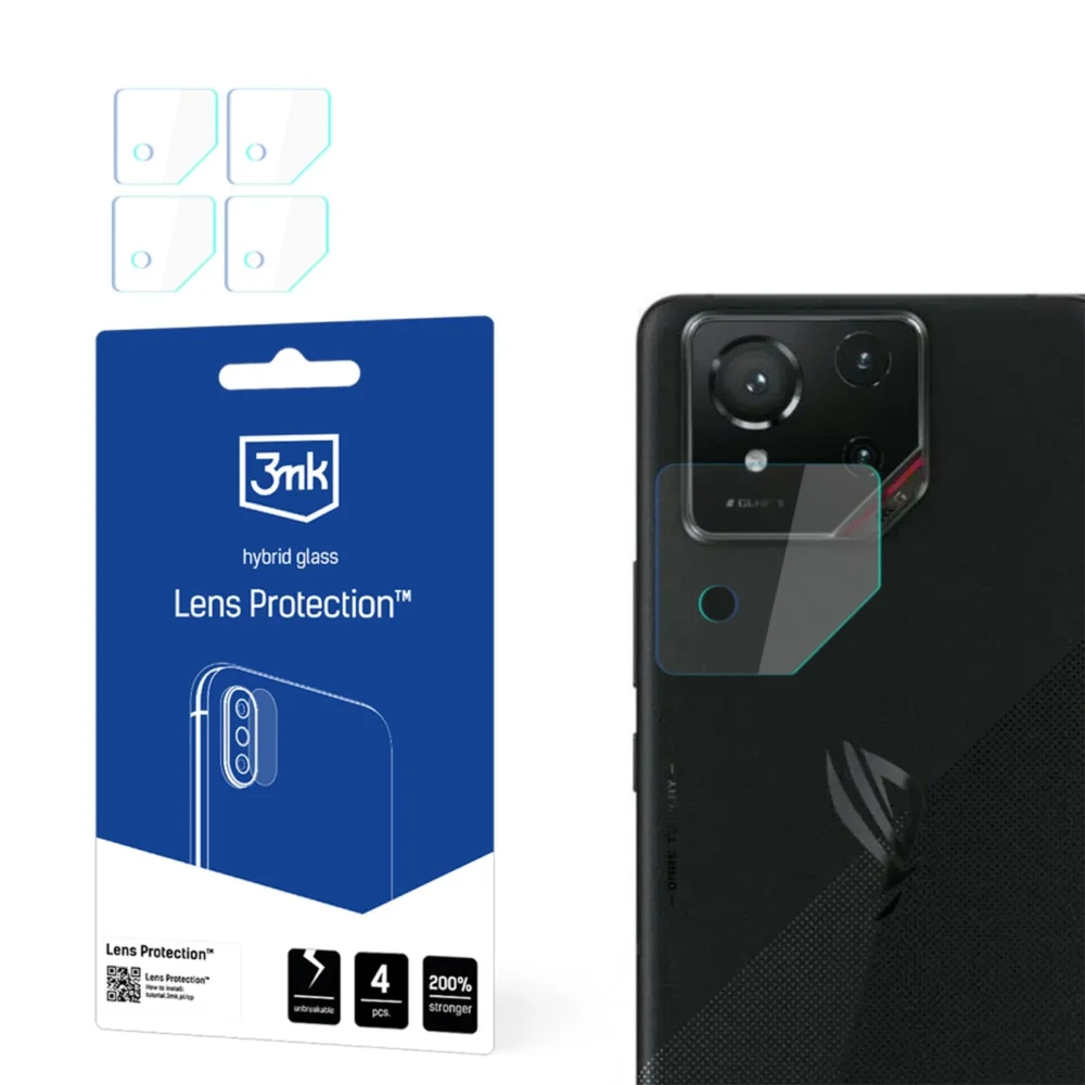 Hybrid Glass for Camera Lens 3mk Lens Protection for Asus ROG Phone 9/9 Proeng
